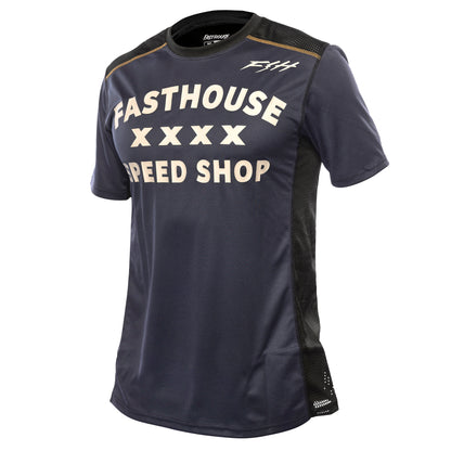 Fasthouse Classic Swift Short Sleeve Jersey - S - Midnight Navy - Image 1