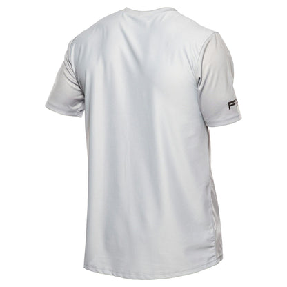 Fasthouse Impakt Cosmos Short Sleeve Jersey - L - Light Grey - Image 1