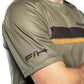 Fasthouse Impakt Cosmos Short Sleeve Jersey - S - Olive - Image 4
