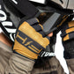 Fasthouse Vapor Ray Gloves - L - Vintage Gold - Image 2