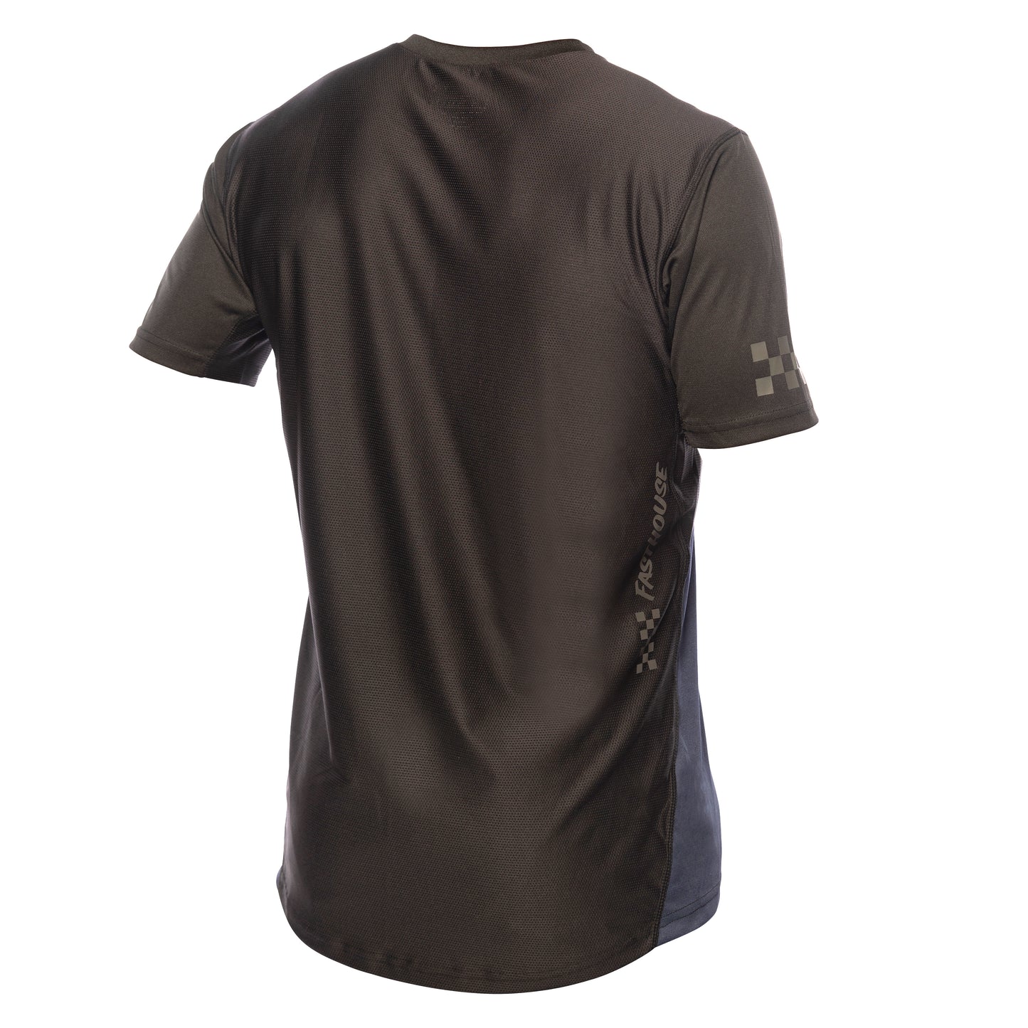 Fasthouse Alloy Sidewinder Short Sleeve Jersey - L - Rust - Midnight Navy - Image 2