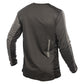 Fasthouse Classic Mercury Long Sleeve Jersey - L - Black Heather - Charcoal Heather - Image 2