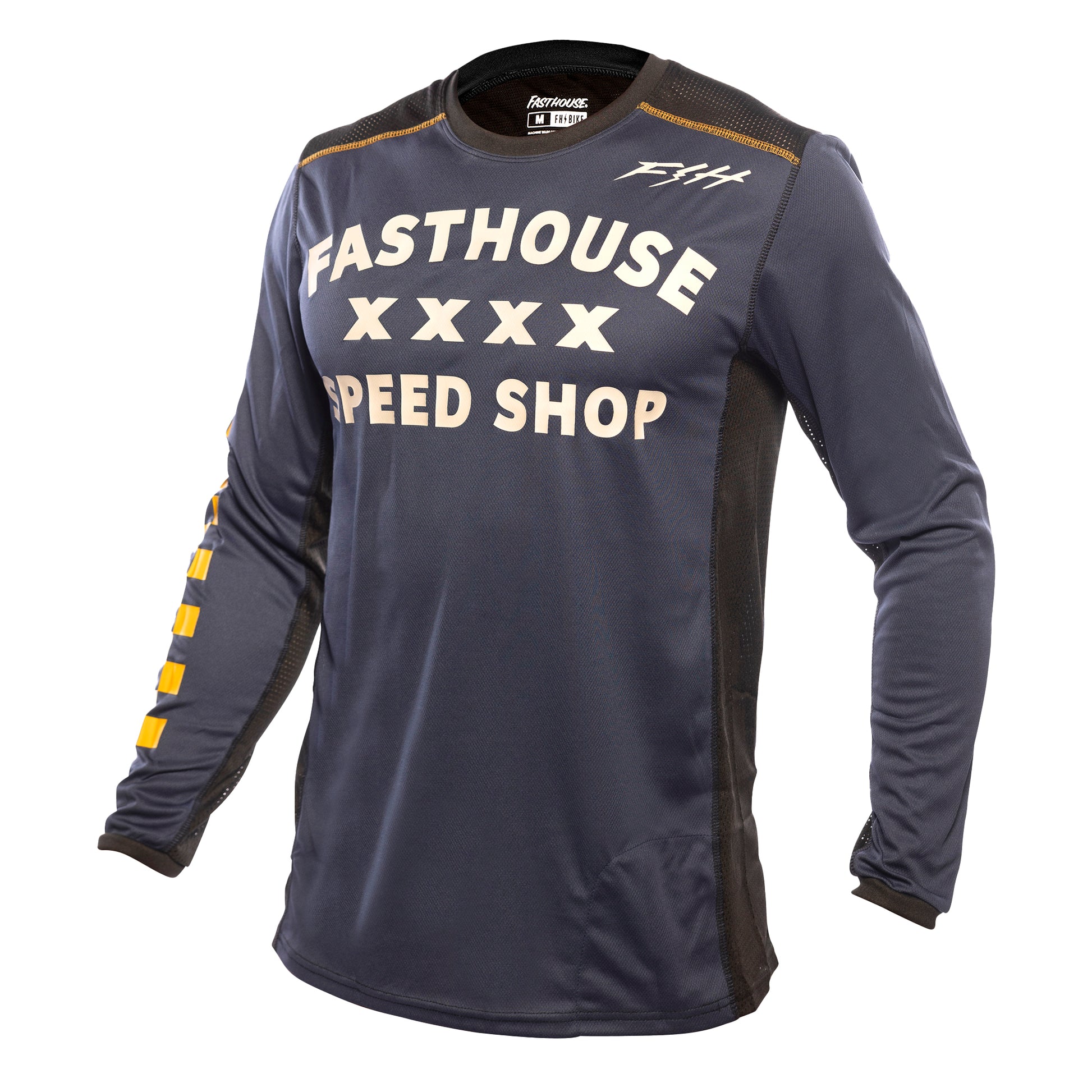 Fasthouse Classic Swift Long Sleeve Jersey - L - Midnight Navy - Image 1