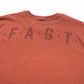 Fasthouse Evoke Short Sleeve Tech Tee - L - Rust - Image 5