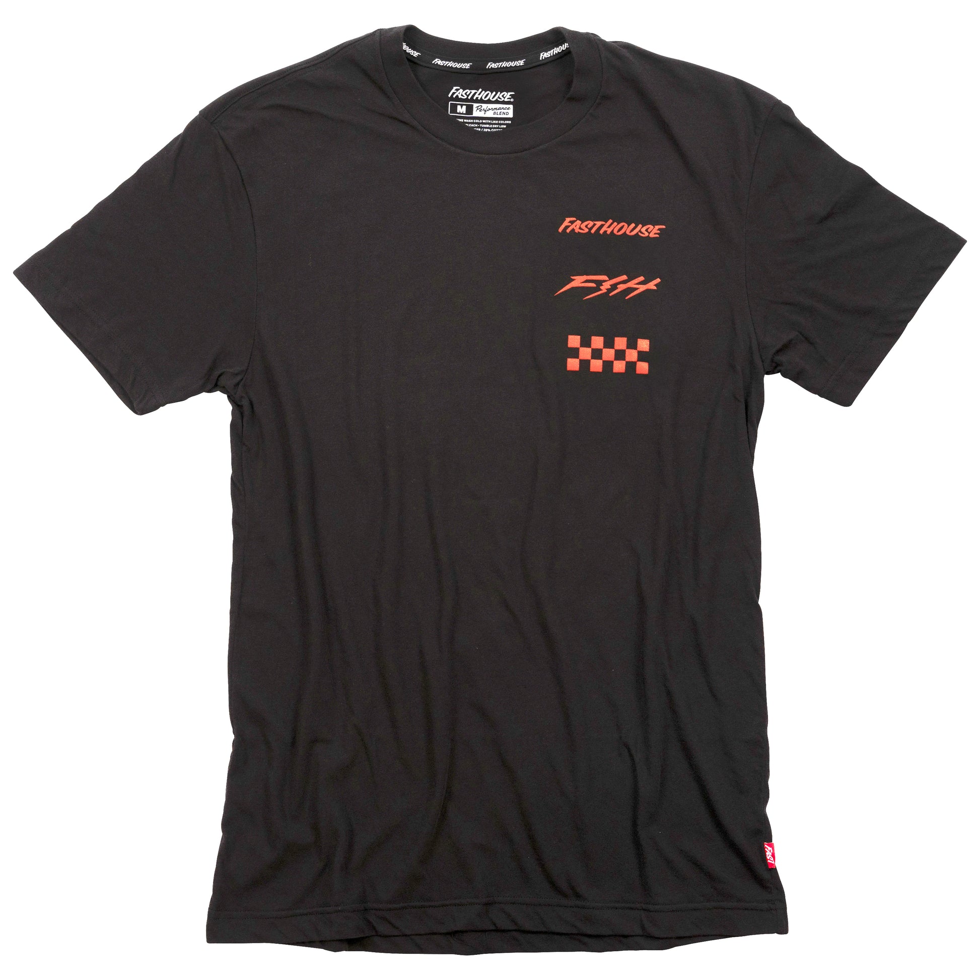 Fasthouse Evoke Short Sleeve Tech Tee - XL - Black - Image 1