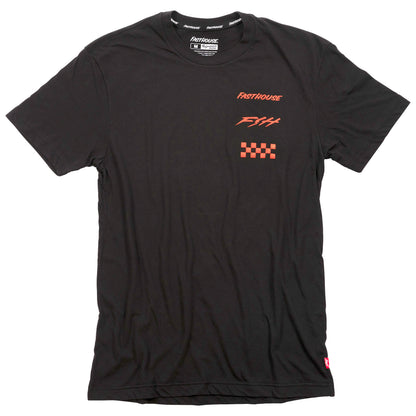 Fasthouse Evoke Short Sleeve Tech Tee - XL - Black - Image 1