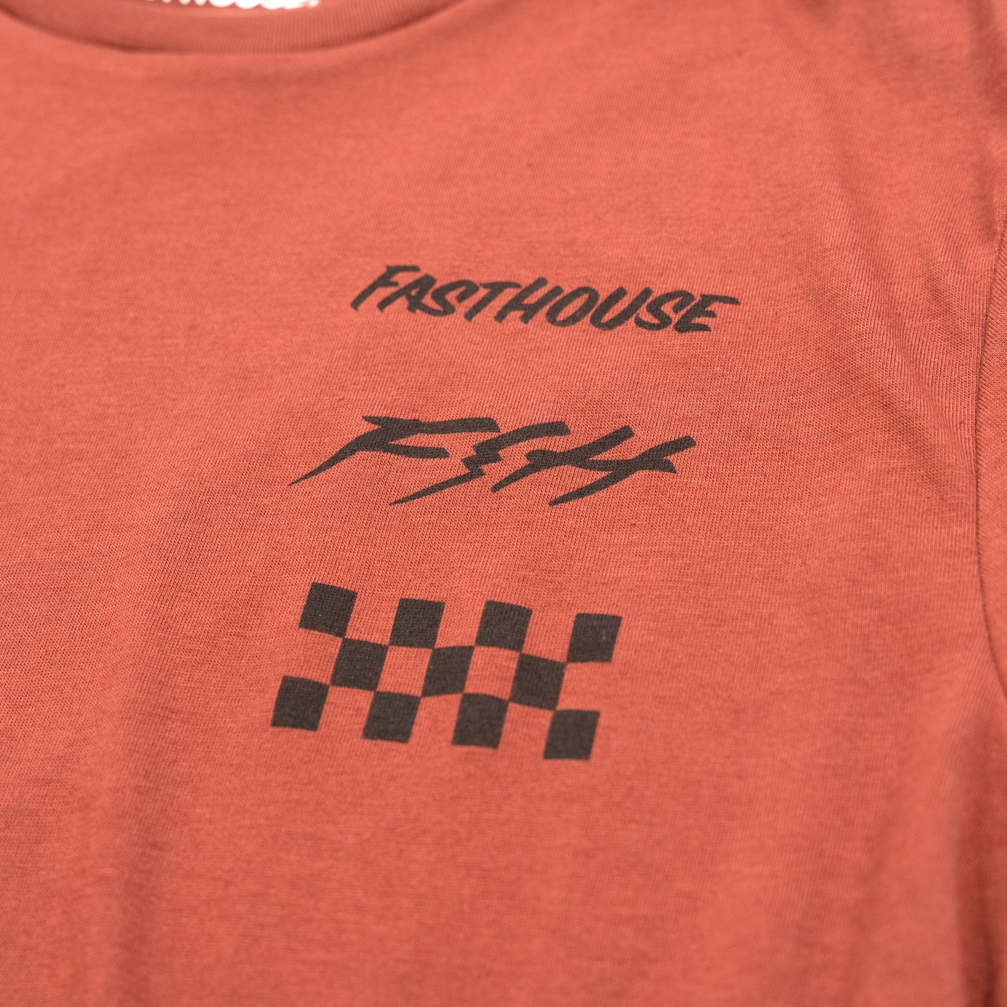 Fasthouse Evoke Short Sleeve Tech Tee - XL - Rust - Image 3