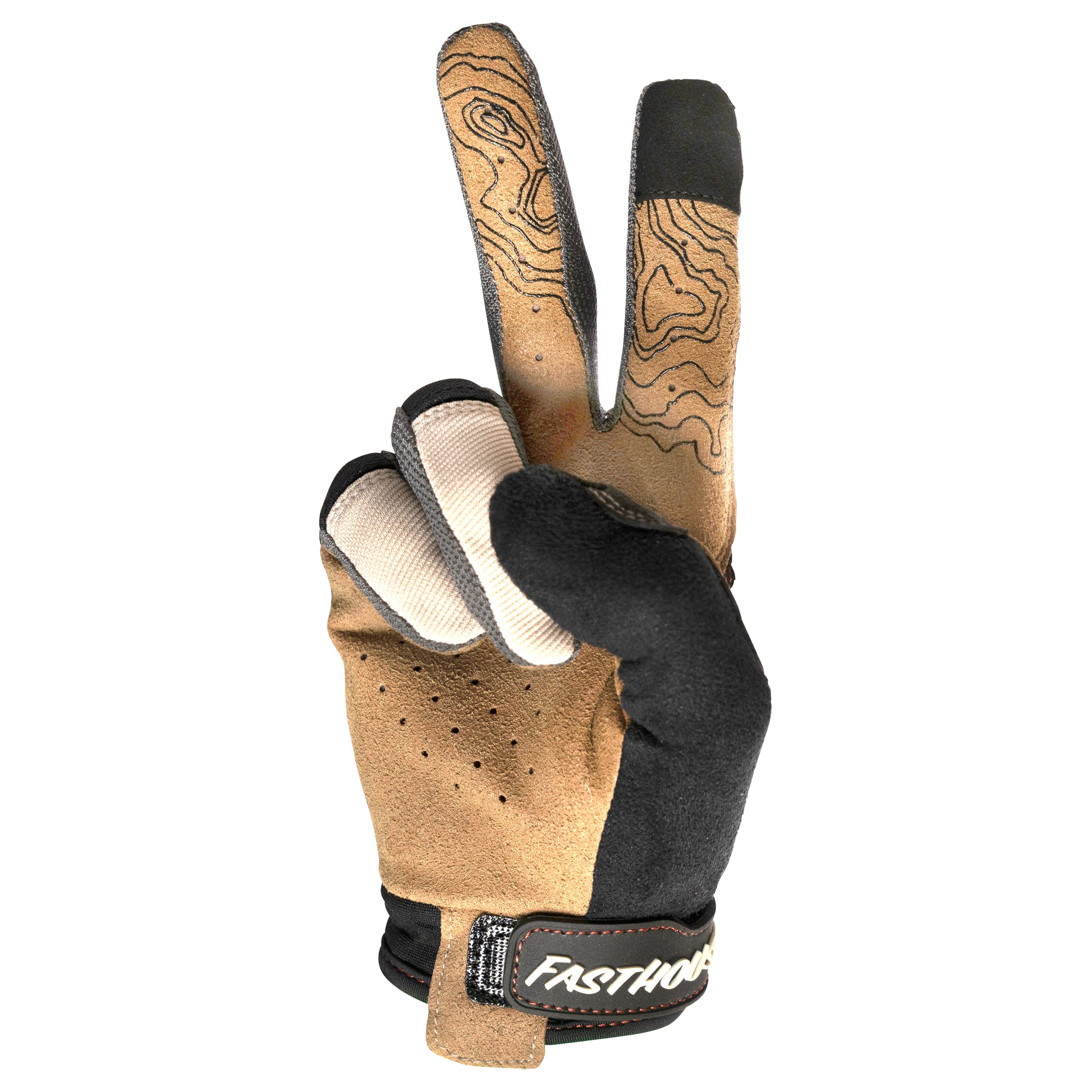 Fasthouse Ronin Ridgeline Gloves - M - Black - Image 2