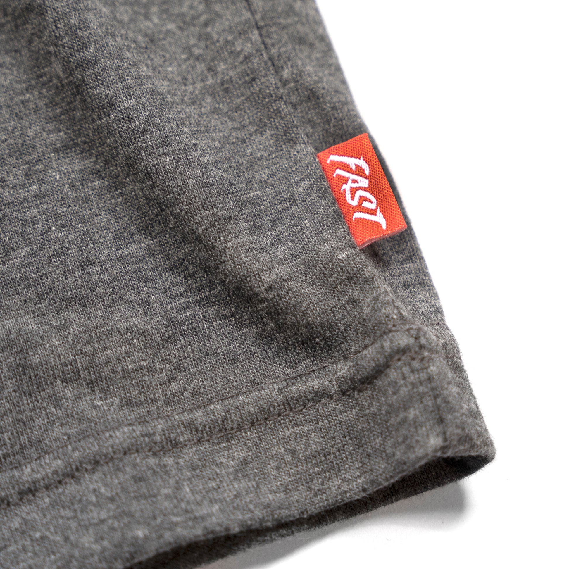 Fasthouse Swift Raglan Tech Tee - XL - Black - Heather Grey - Image 4