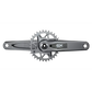 SRAM GX Eagle T-Type DUB Crankset - 68-73mm and BB86-92 - 28.99mm DUB - SRAM Direct Mount - 165mm - Dark Polar