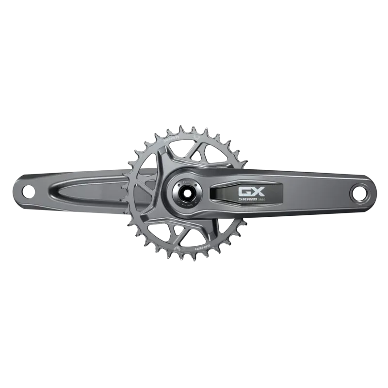 SRAM GX Eagle T-Type DUB Crankset - 68-73mm and BB86-92 - 28.99mm DUB - SRAM Direct Mount - 165mm - Dark Polar