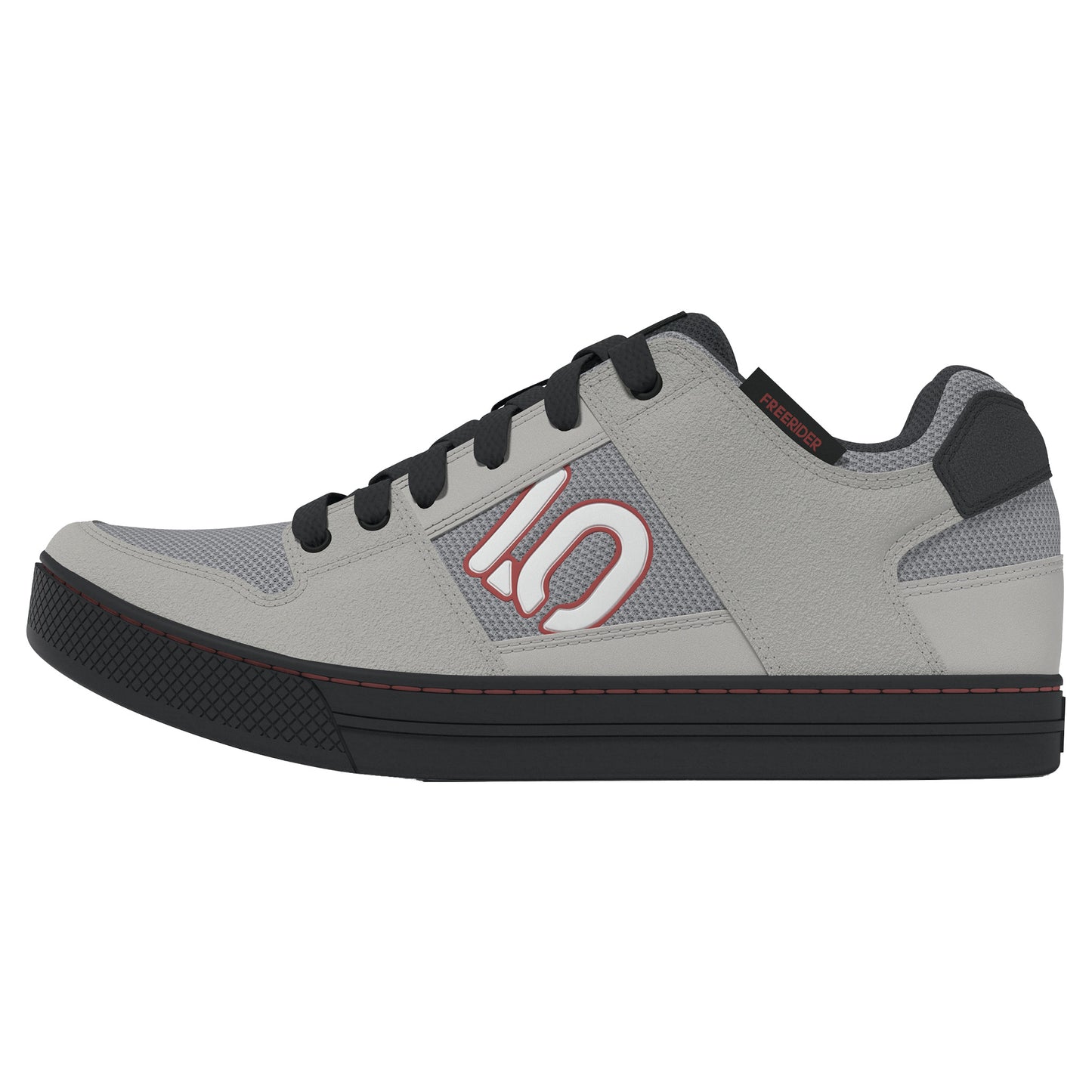 Five Ten Freerider Flat Shoes - US 12 - Grey Three/Footwear White/Wonder Alum - Image 1
