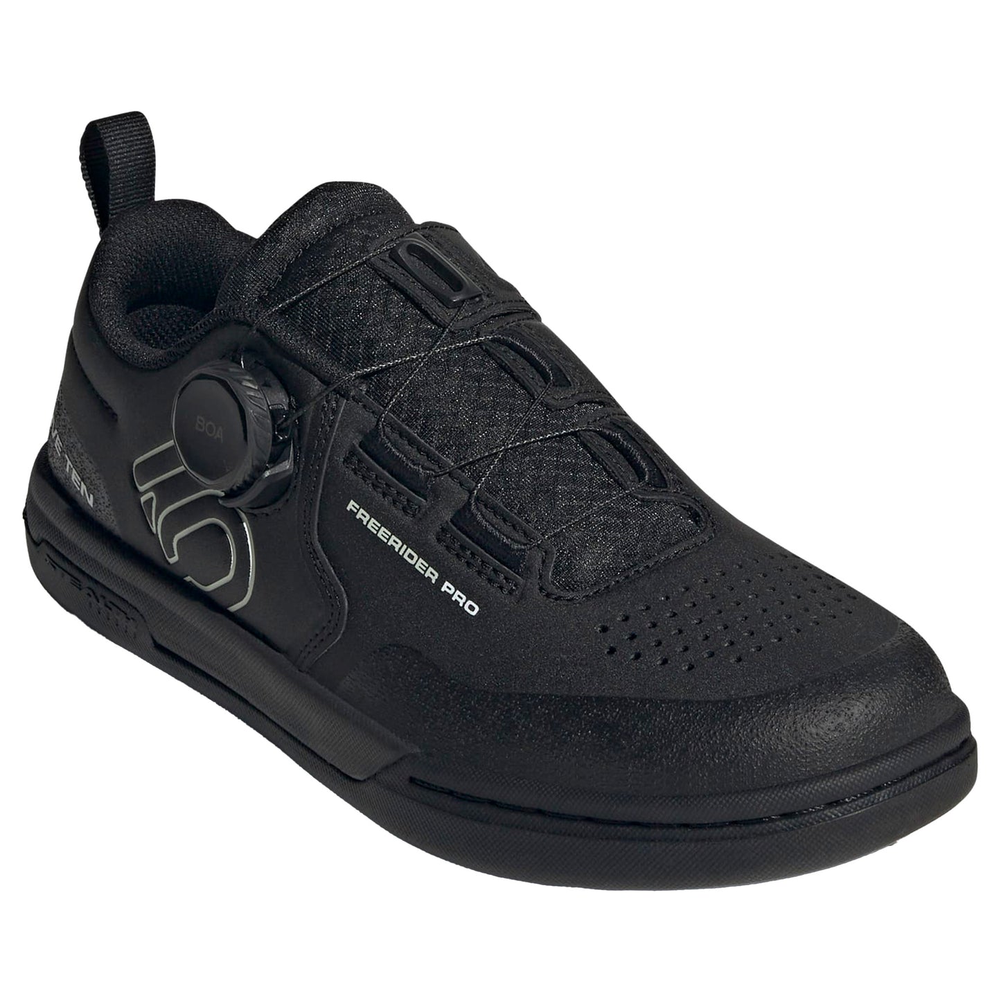 Five Ten Freerider Pro Boa Women's Flat Shoes - US 7 - Core Black/Lin Green/Footwear White - Image 3
