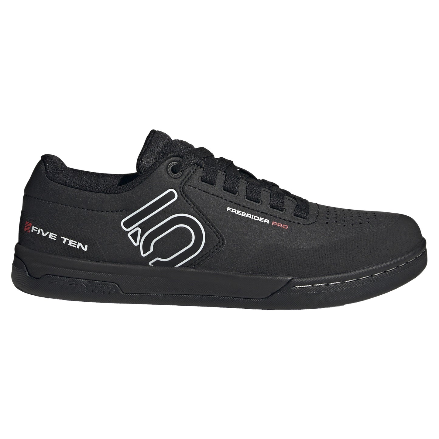 Five Ten Freerider Pro Flat Shoes - US 10.5 - Core Black/Footwear White - Image 1