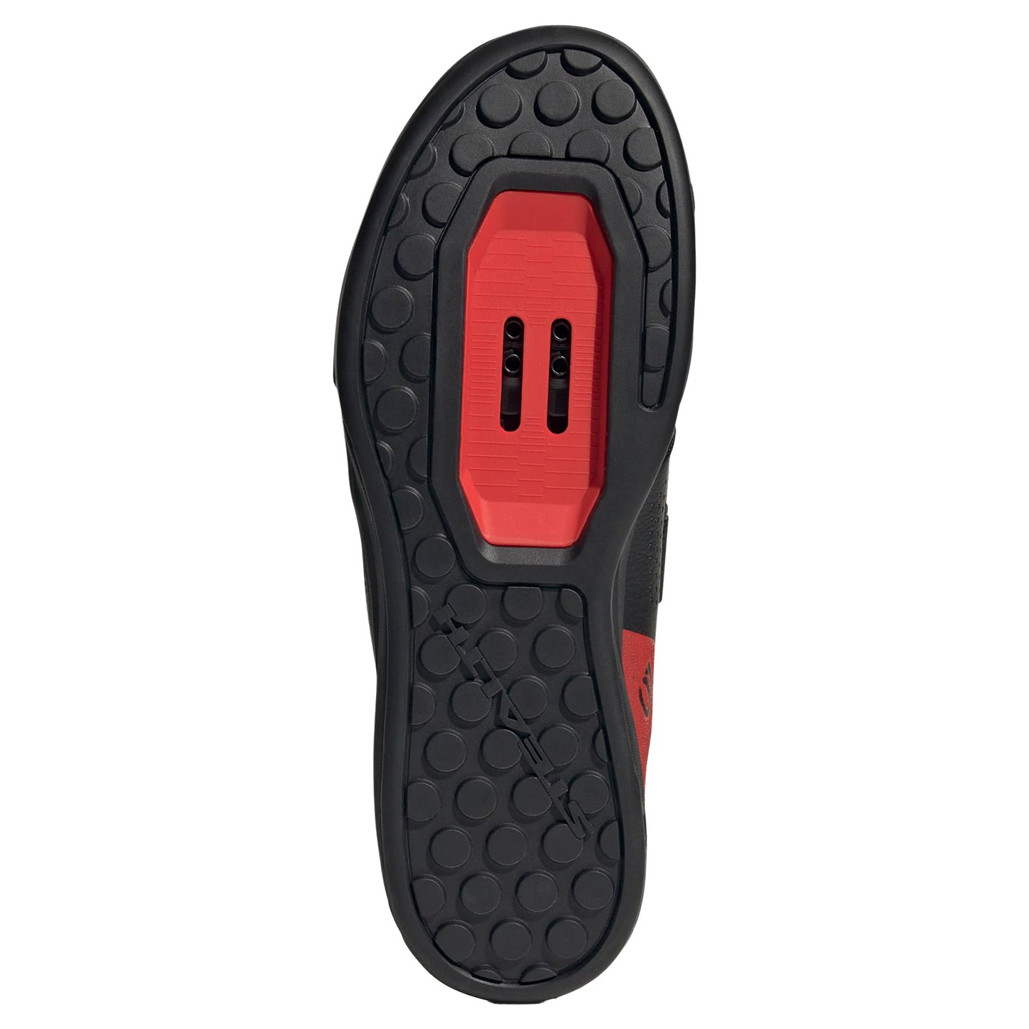 Five Ten Hellcat Clip-In Shoes - US 10 - Core Black/Red/Footwear White - Image 5
