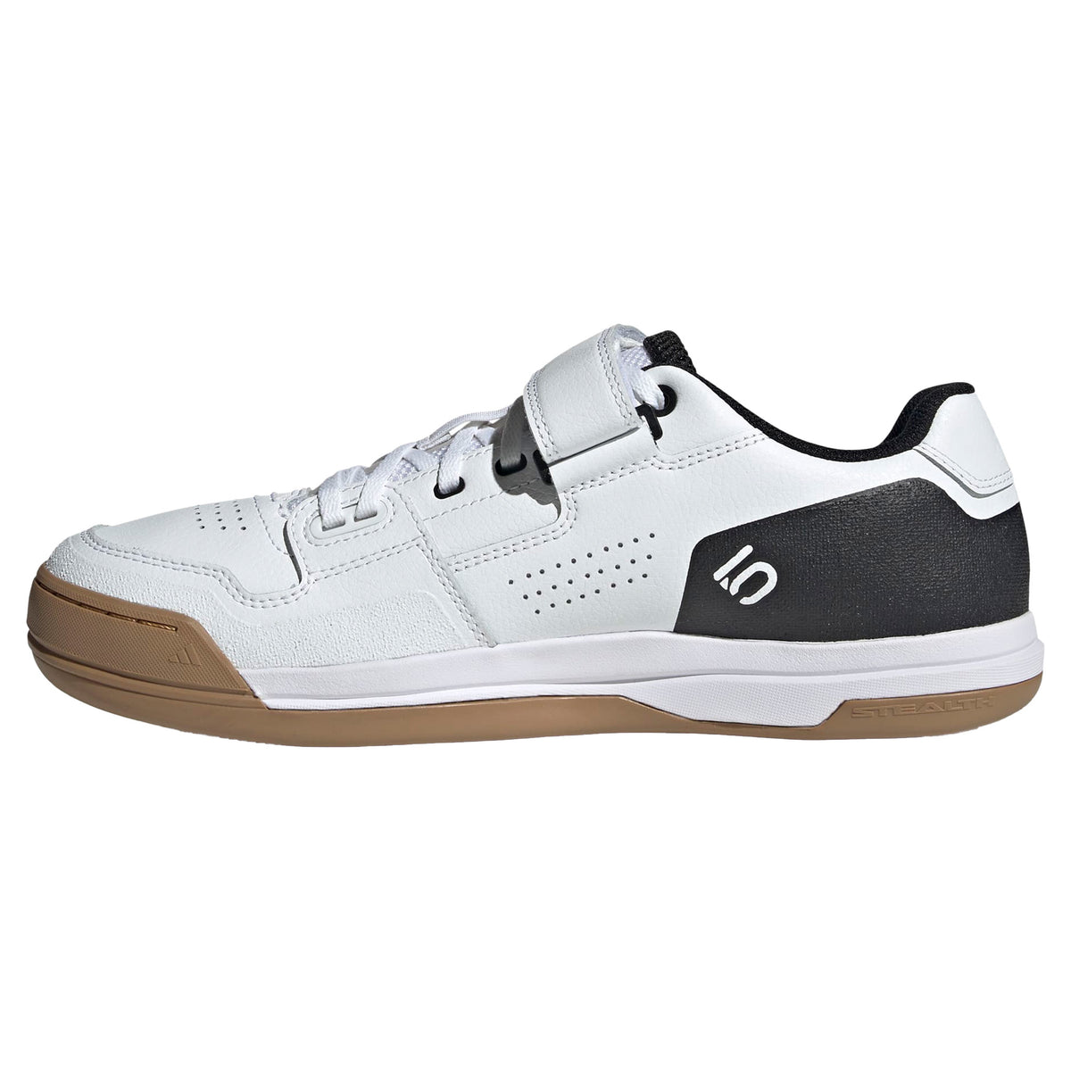 Five Ten Hellcat Clip-In Shoes - US 14 - Footwear White/Core Black/Red - Image 2