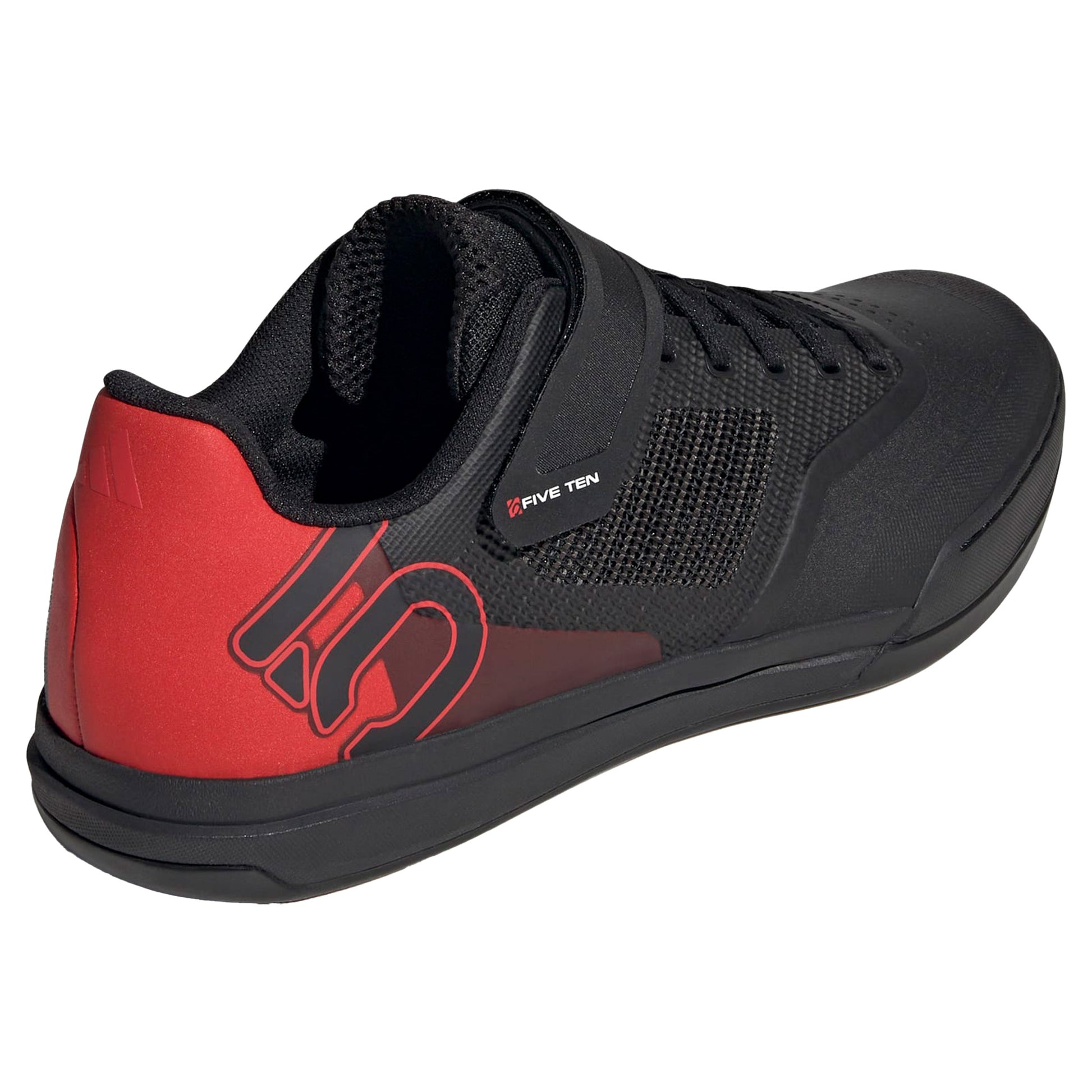 Five Ten Hellcat Pro Clip-In Shoes - US 11.5 - Core Black/Core Black/Red - Image 6