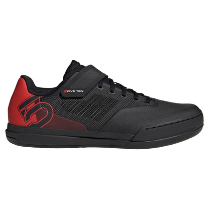 Five Ten Hellcat Pro Clip-In Shoes - US 8 - Core Black/Core Black/Red - Image 1