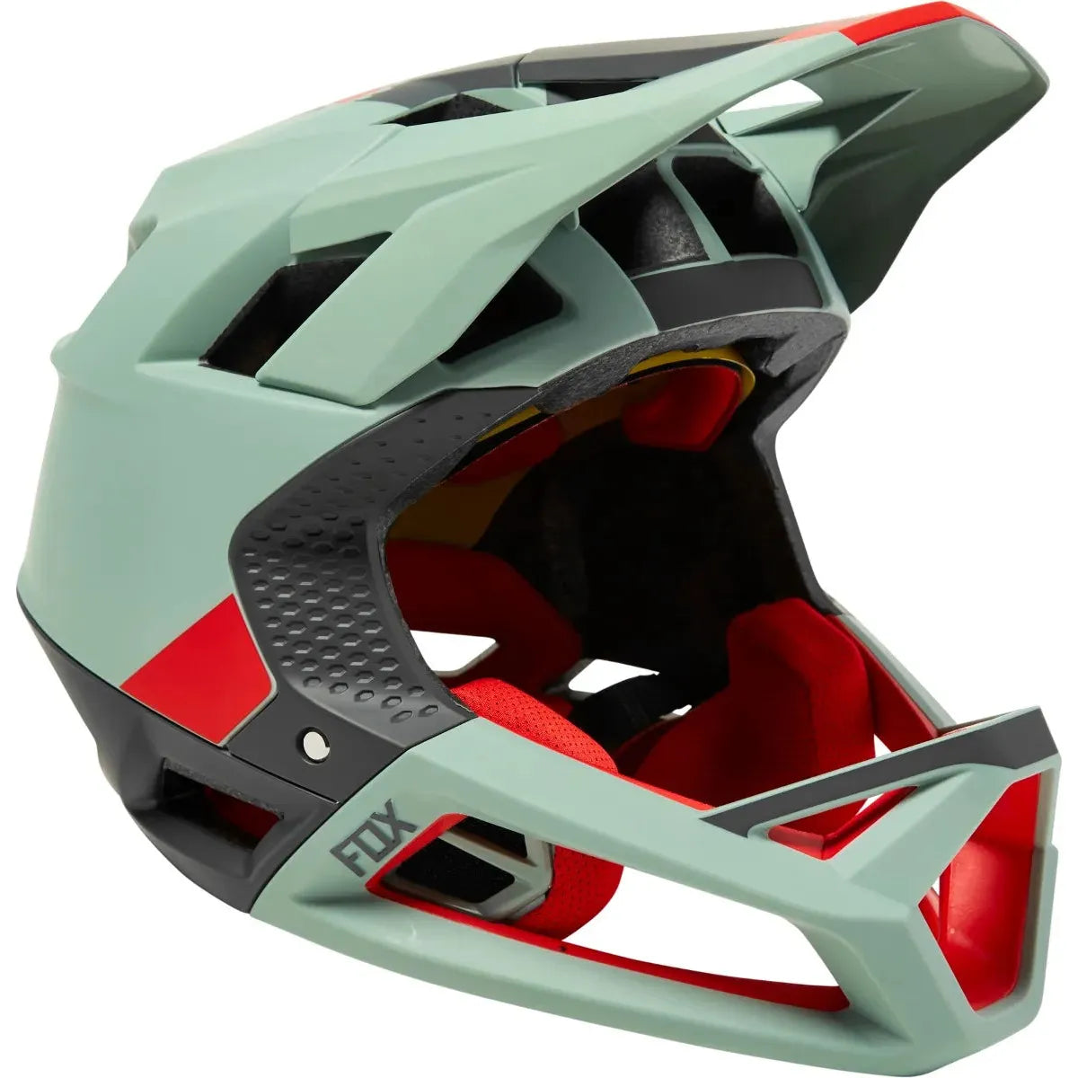 Fox Proframe MIPS Helmet - S - Blocked Eucalyptus