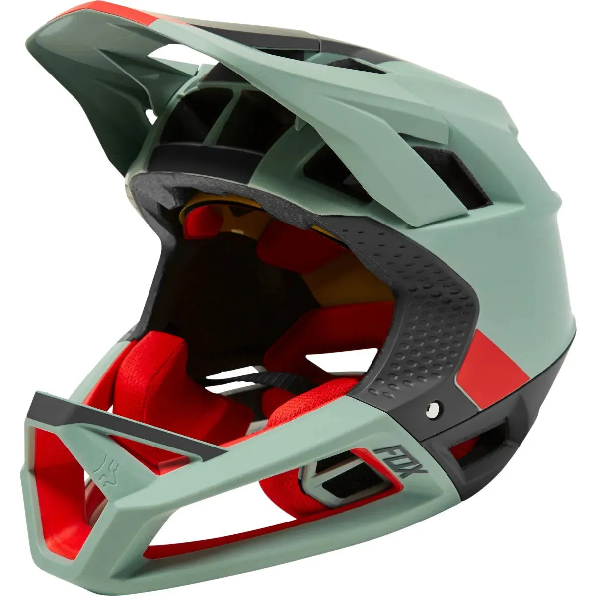 Fox Proframe MIPS Helmet - S - Blocked Eucalyptus