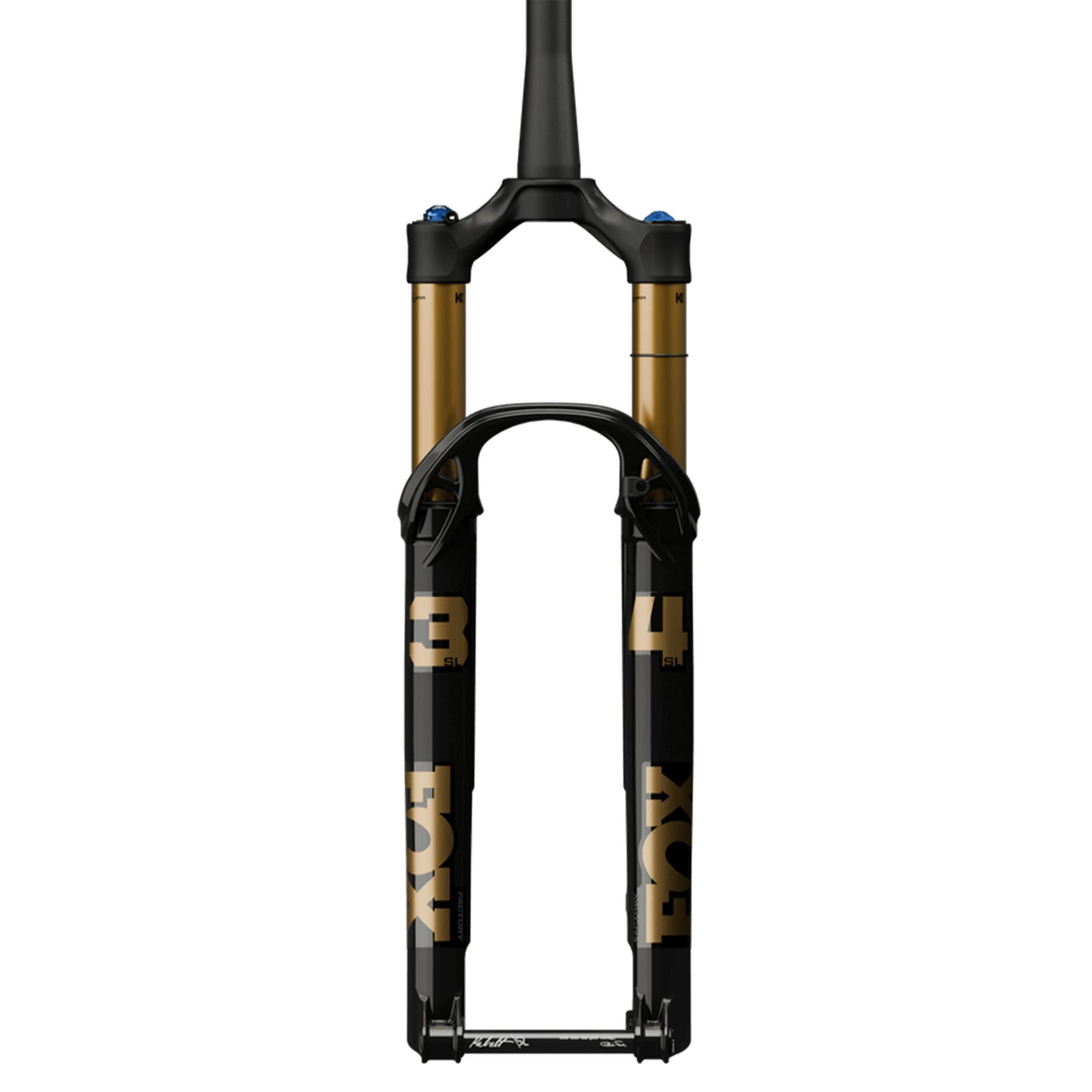 Fox 34 Factory SL Fork - 29 Inch - 1 1/8th - 1.5 Inch Tapered - 15x110mm Boost - 120mm Travel - 44mm - Grip SL 3-Position Adjust - Kabolt SL 110 - Shiny Black - Image 1