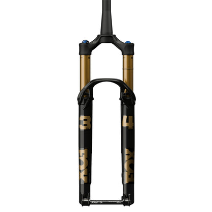 Fox 34 Factory SL Fork - 29 Inch - 1 1/8th - 1.5 Inch Tapered - 15x110mm Boost - 130mm Travel - 44mm - Grip SL 3-Position Adjust - Kabolt SL 110 - Shiny Black - Image 1