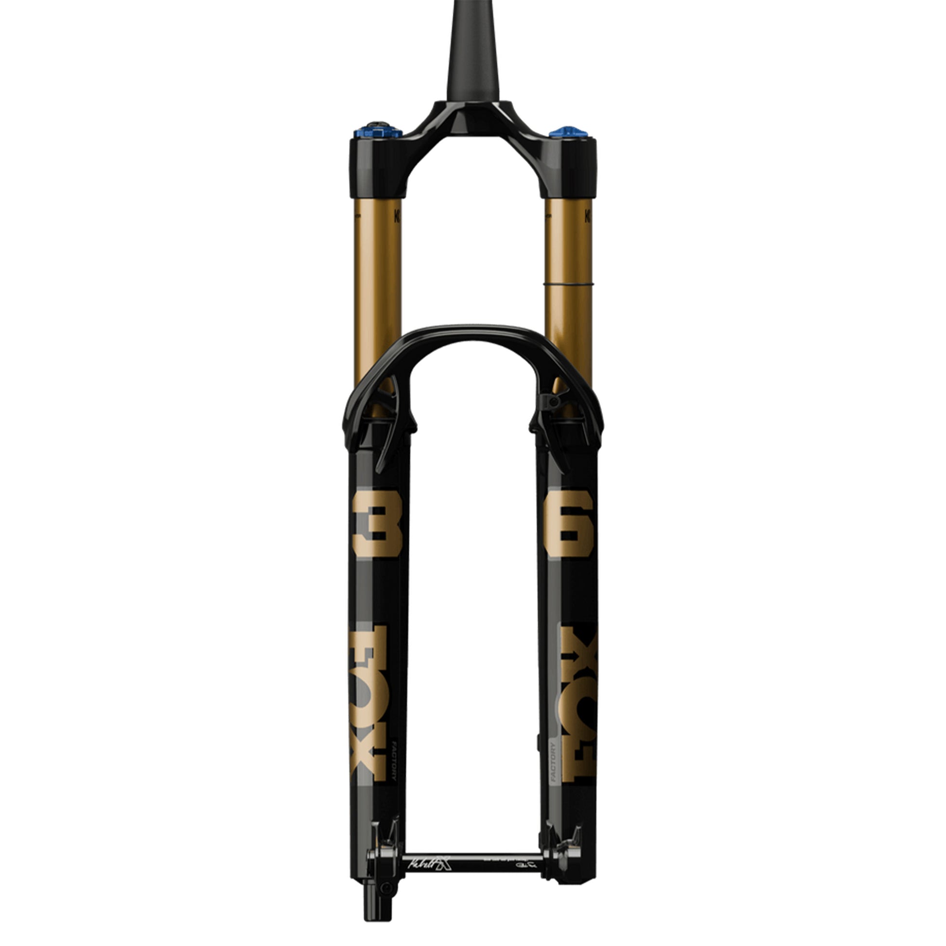 Fox 36 Factory Fork - 29 Inch - 1 1/8th - 1.5 Inch Tapered - 15x110mm Boost - 150mm Travel - 44mm - Grip X2 HSC LSC HSR LSR - Kabolt X 110 - Shiny Black - Image 1