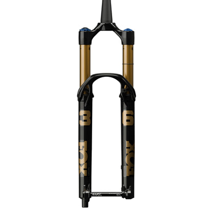 Fox 36 Factory Fork - 29 Inch - 1 1/8th - 1.5 Inch Tapered - 15x110mm Boost - 150mm Travel - 44mm - Grip X2 HSC LSC HSR LSR - Kabolt X 110 - Shiny Black - Image 1