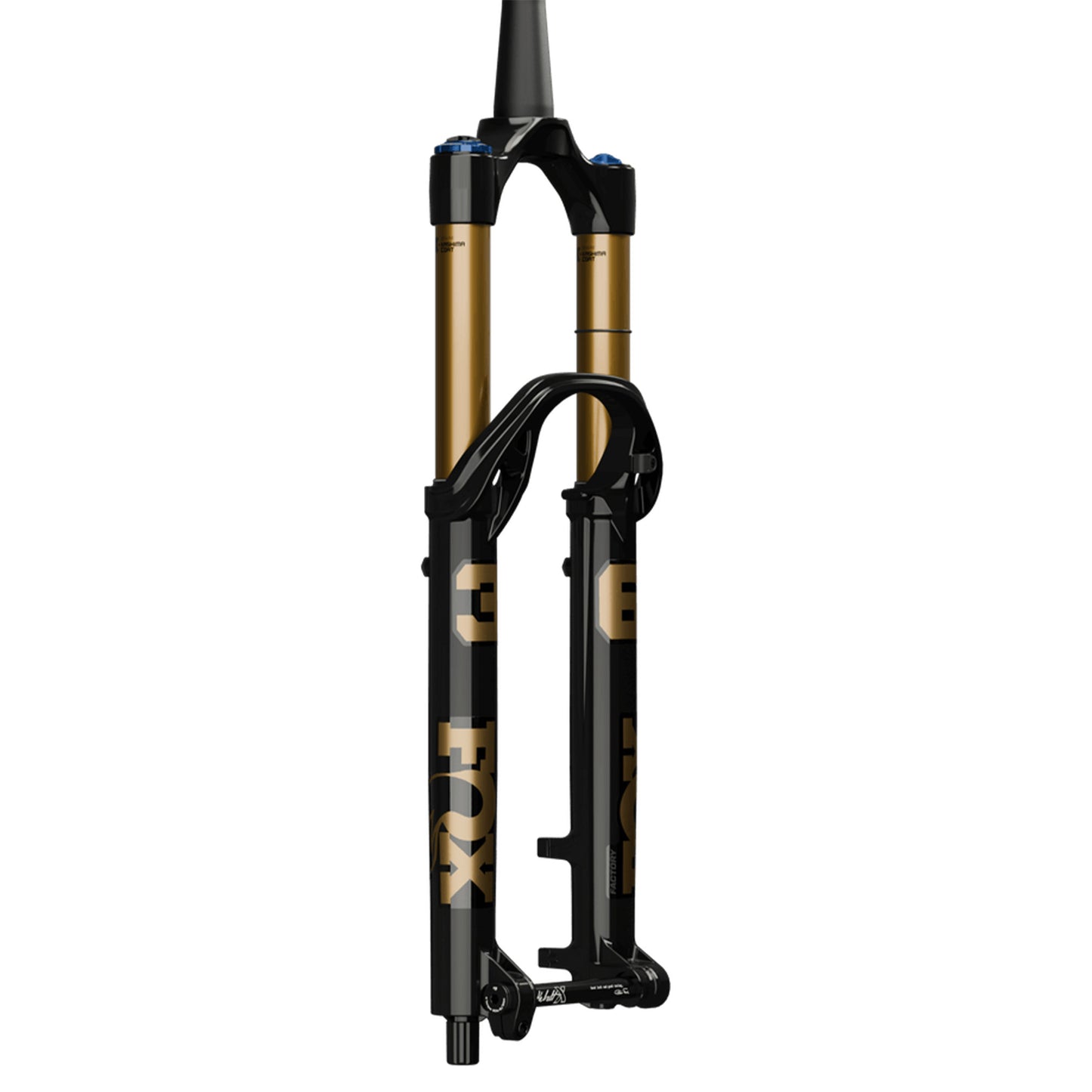 Fox 36 Factory Fork - 29 Inch - 1 1/8th - 1.5 Inch Tapered - 15x110mm Boost - 150mm Travel - 44mm - Grip X2 HSC LSC HSR LSR - Kabolt X 110 - Shiny Black - Image 2