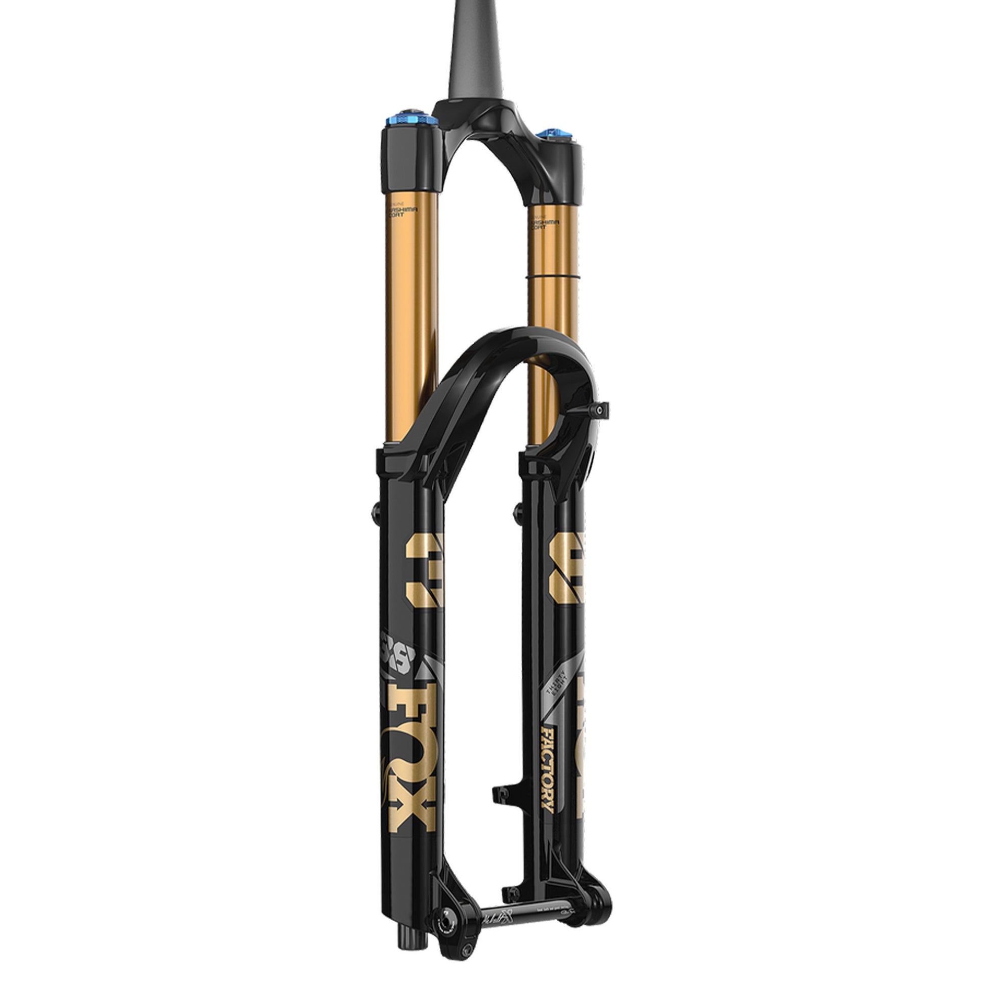 Fox 38 Factory Fork - 29 Inch - 1 1/8th - 1.5 Inch Tapered - 15x110mm Boost - 170mm Travel - 44mm - Grip X2 HSC LSC HSR LSR - Kabolt X 110 - Shiny Black - Image 2