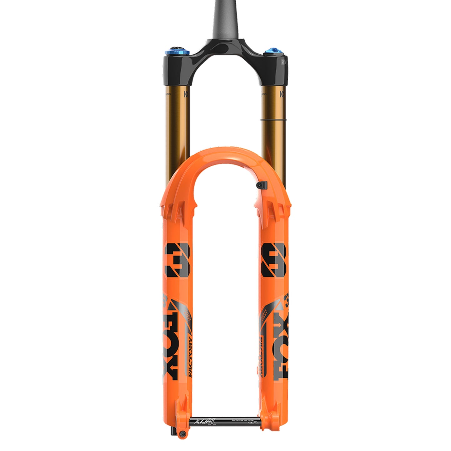 Fox 38 Factory Fork - 29 Inch - 1 1/8th - 1.5 Inch Tapered - 15x110mm Boost - 170mm Travel - 44mm - Grip X2 HSC LSC HSR LSR - Kabolt X 110 - Shiny Orange - Image 1