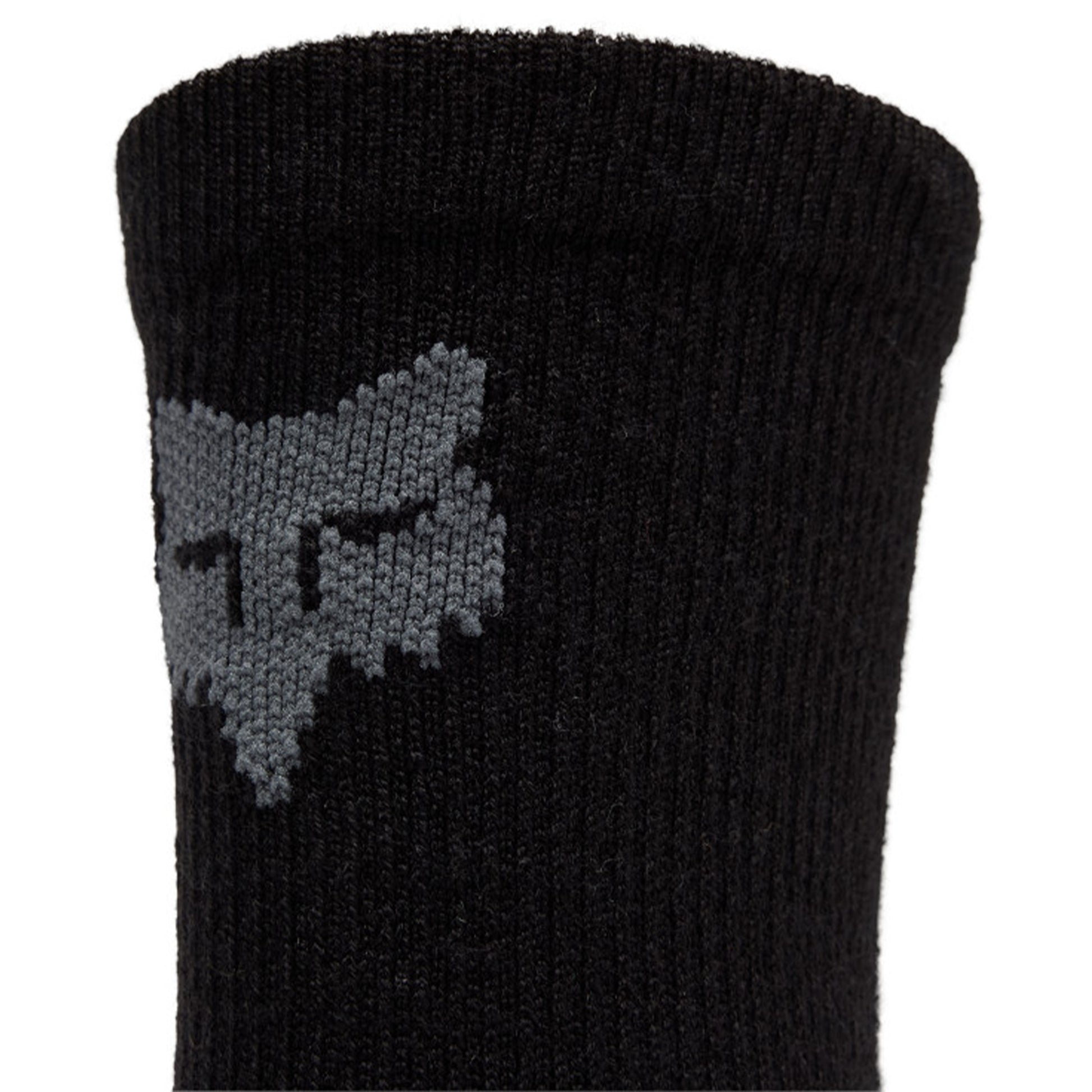 Fox 6" Flexair Merino Socks - S/M - Black - Image 2