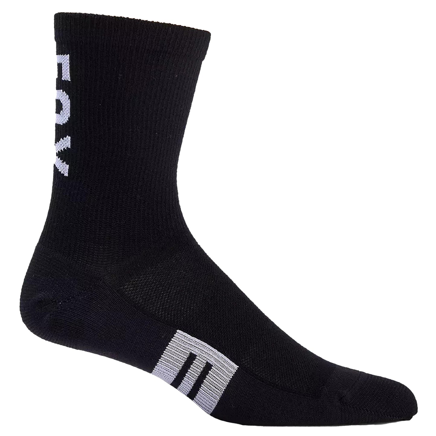 FOX 6" Flexair Merino Socks - S/M - Graphite - Image 1