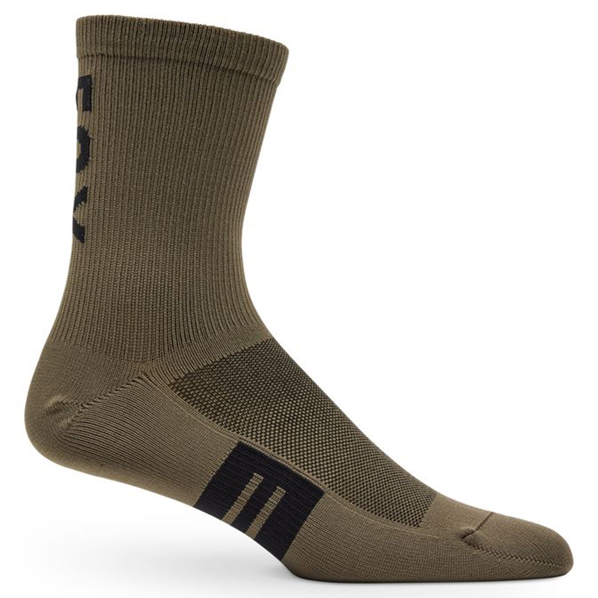 FOX 6" Flexair Merino Socks - S/M - Military Green - Image 2