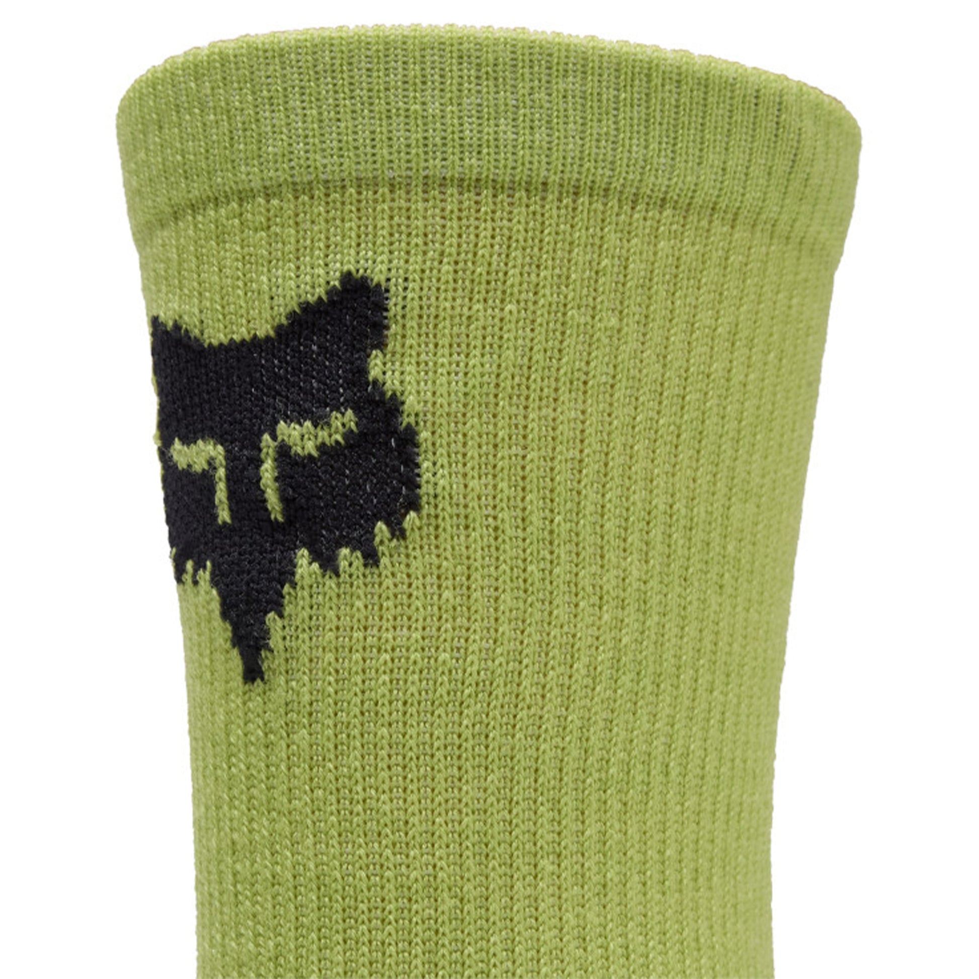 Fox 6" Flexair Merino Socks - XS/S - Lime - Image 2
