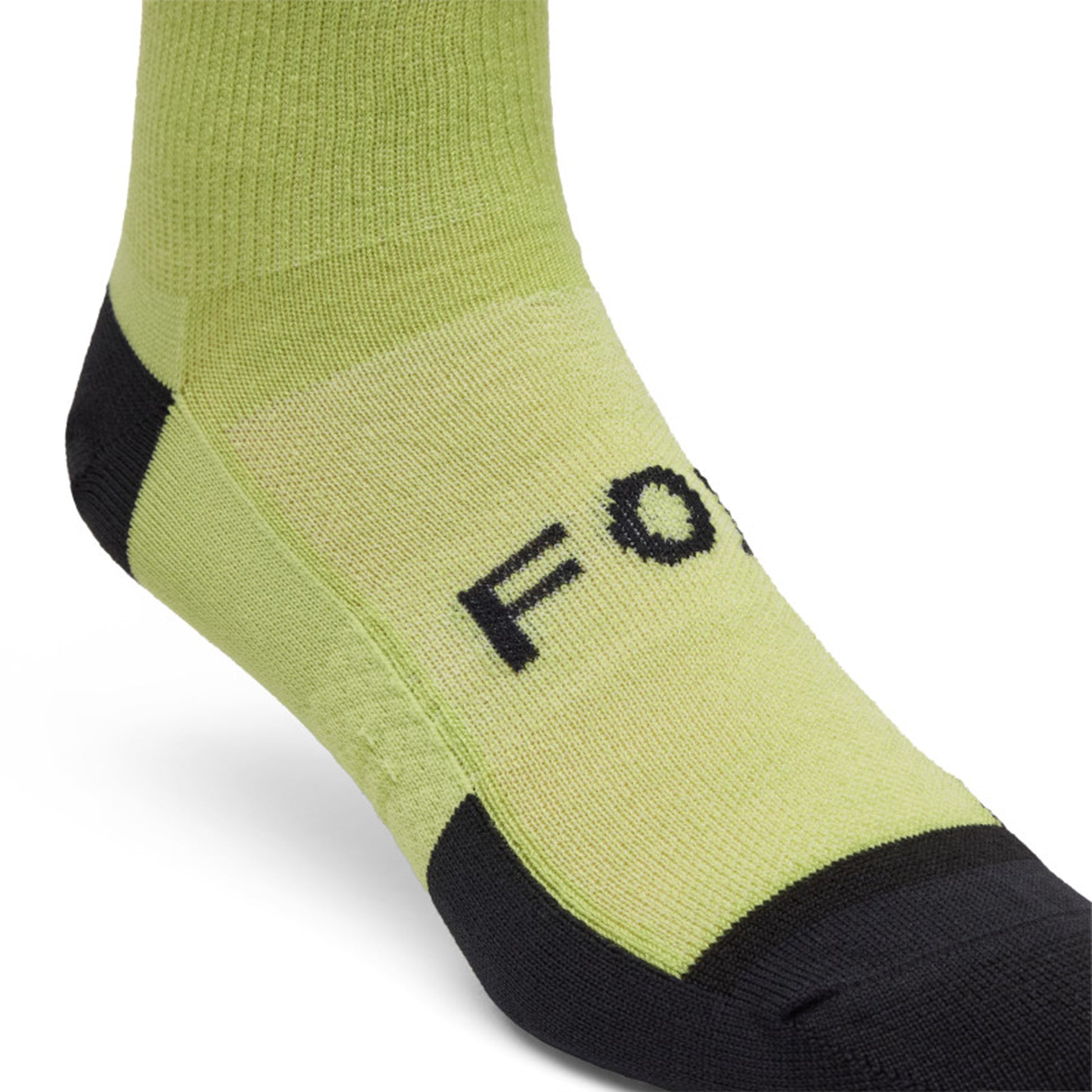 Fox 6" Flexair Merino Socks - XS/S - Lime - Image 3