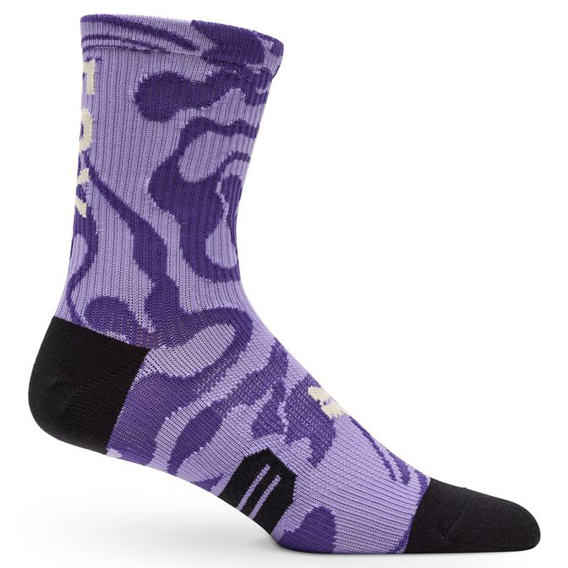 FOX 6" Ranger Frequency Socks - XS/S - Lilac - Image 1