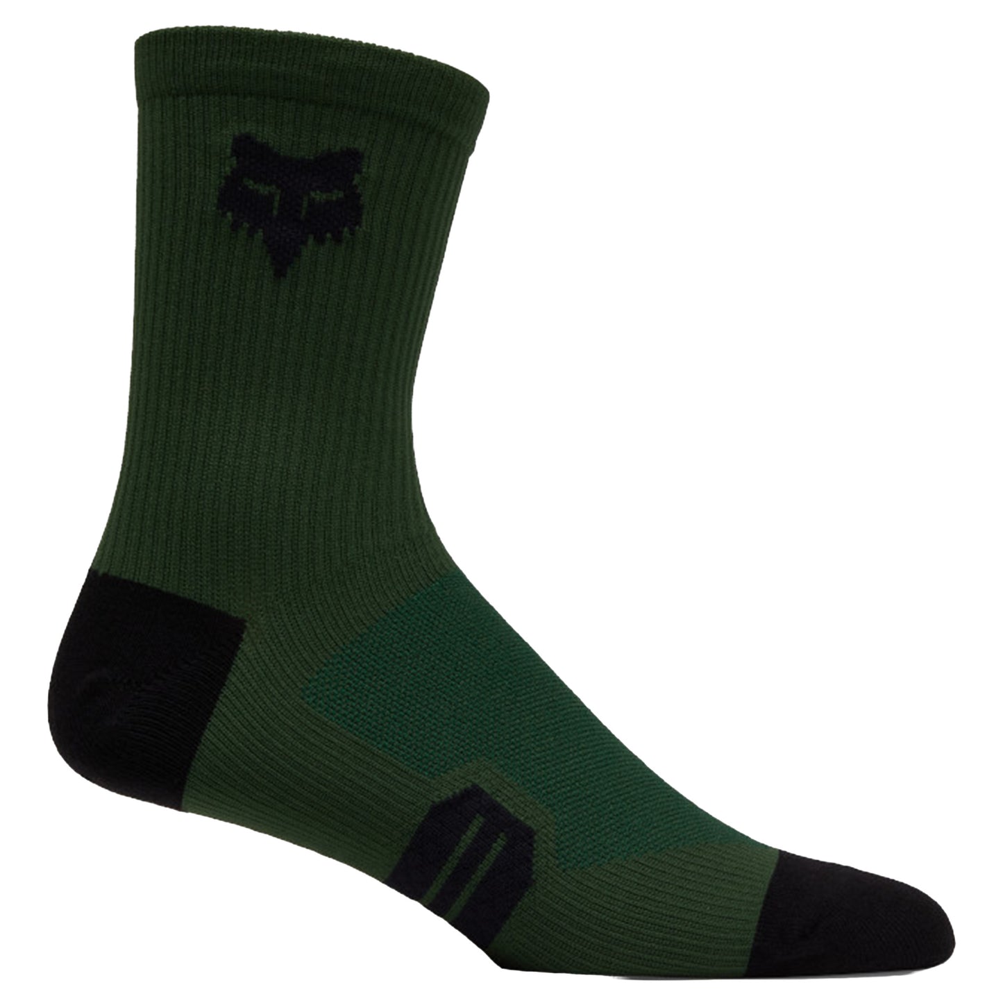 Fox 6" Ranger Socks - S/M - Ivy - Image 1