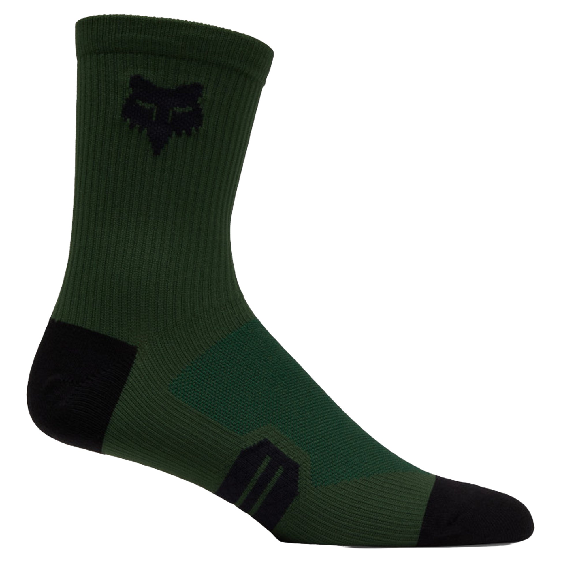 Fox 6" Ranger Socks - XS/S - Ivy - Image 1
