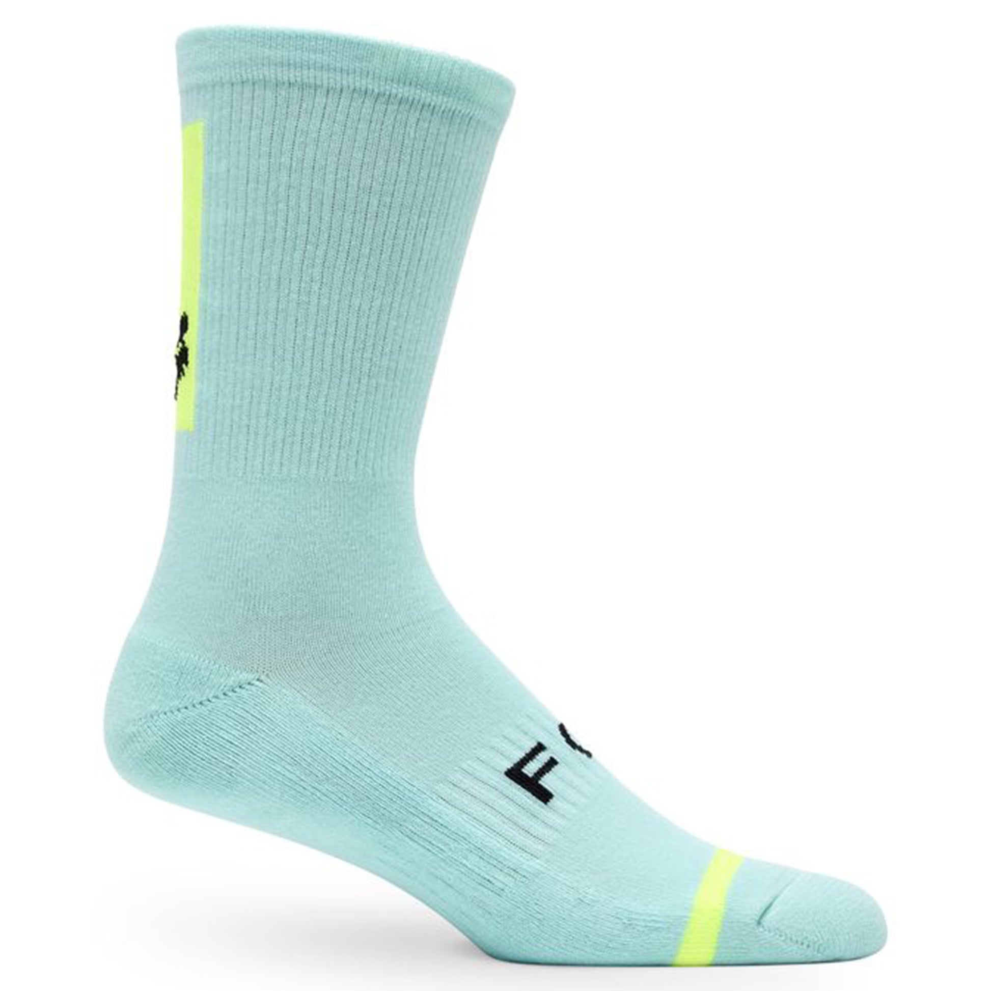 Fox 8" Defend Socks - XS/S - Light Blue - Image 1