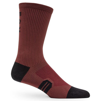FOX 8" Ranger Socks - L/XL - Rust - Image 1