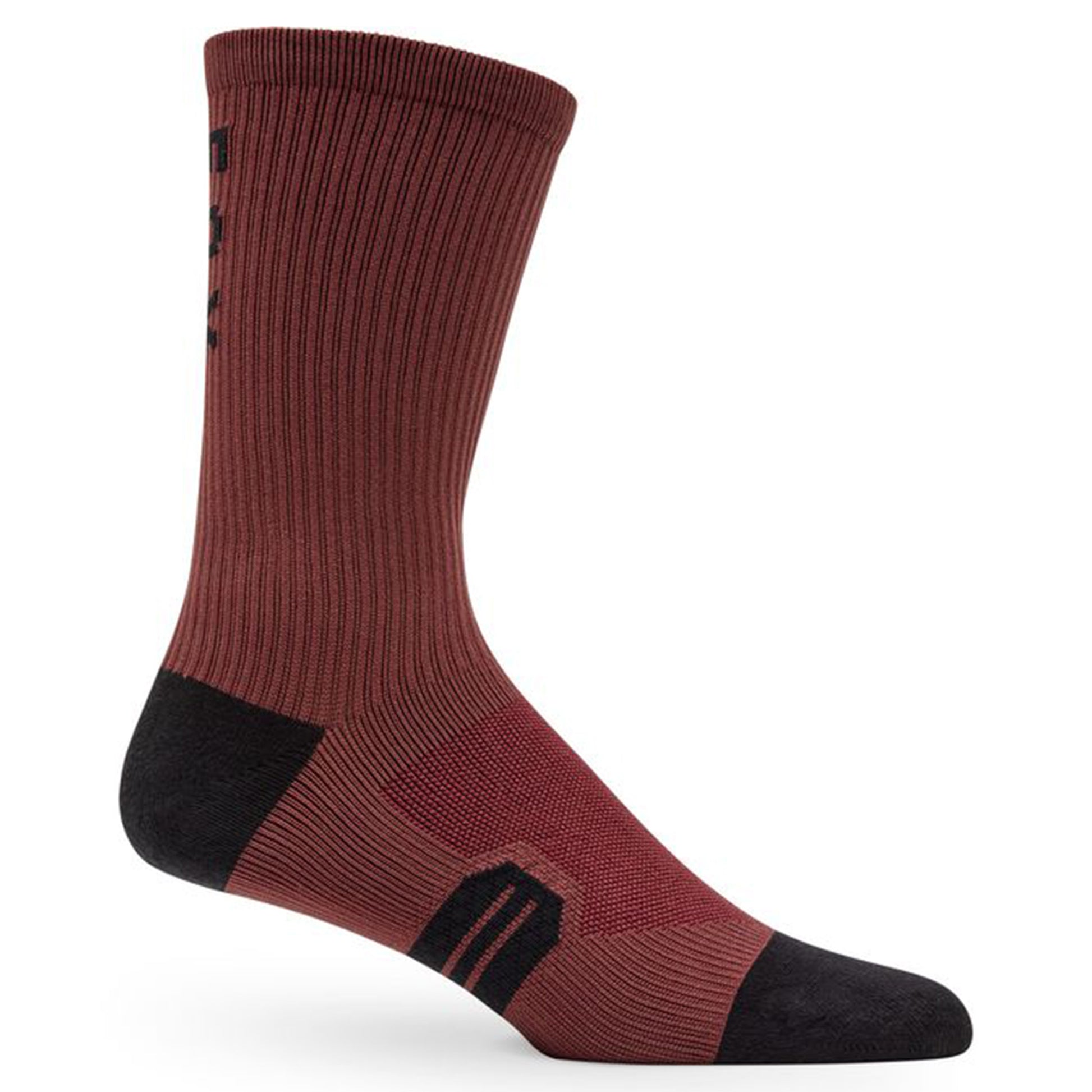 FOX 8" Ranger Socks - XS/S - Rust - Image 1