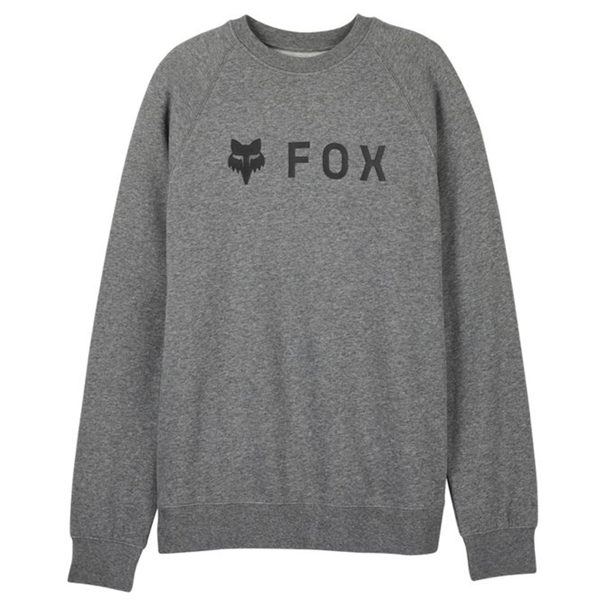 Fox Absolute Fleece Crewneck Jumper - M - Heather Graphite - Image 1