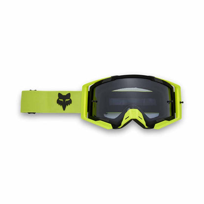 Fox Airspace Core Goggles - One Size Fits Most - Flo Yellow - Clear Lens - Image 1