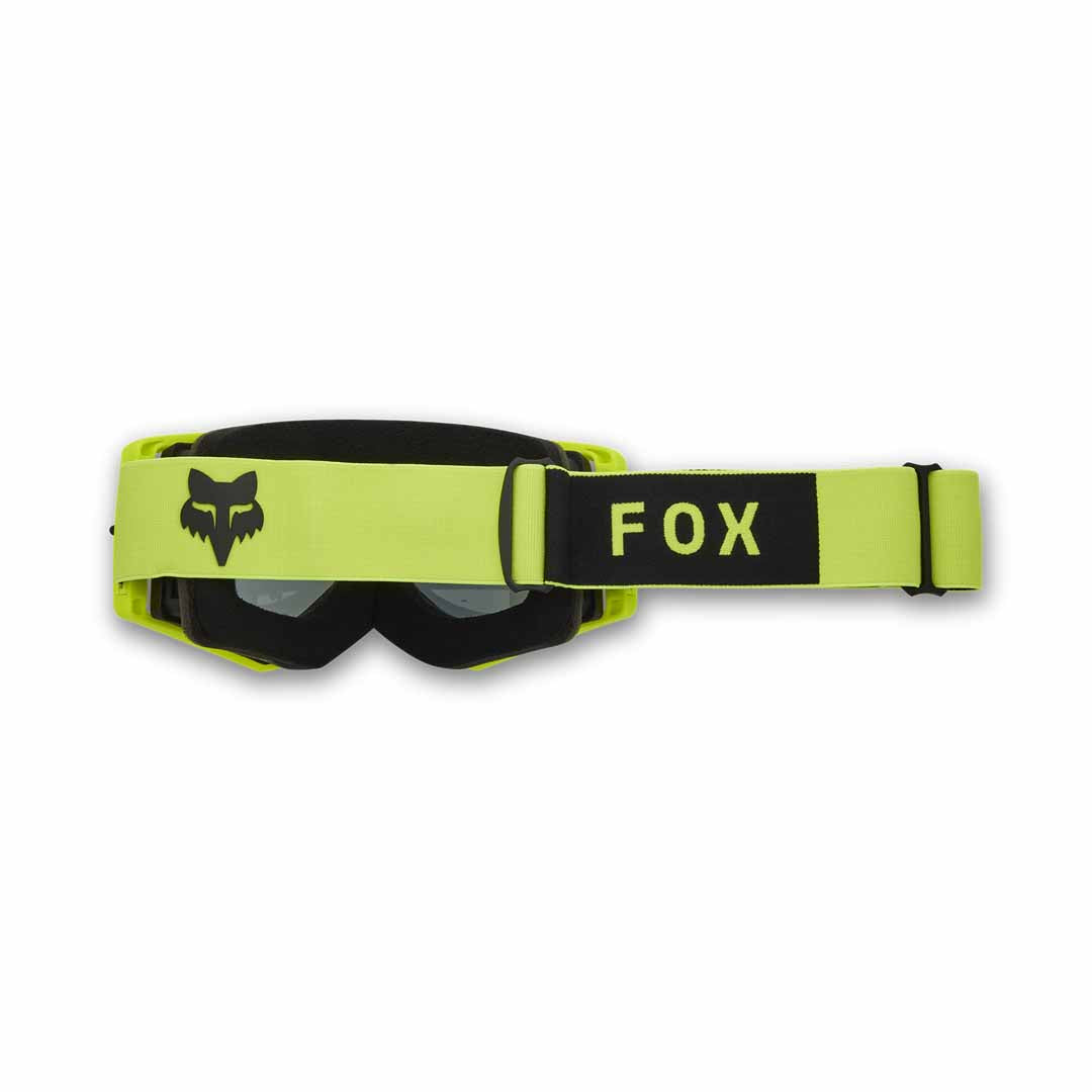 Fox Airspace Core Goggles - One Size Fits Most - Flo Yellow - Clear Lens - Image 2