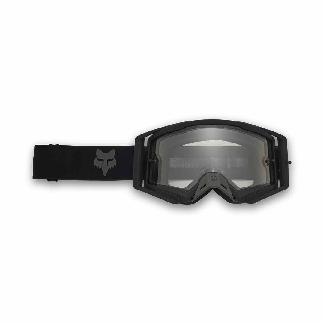 Fox Airspace Enduro Goggles - One Size Fits Most - Black - Dark Grey Lens - Image 1