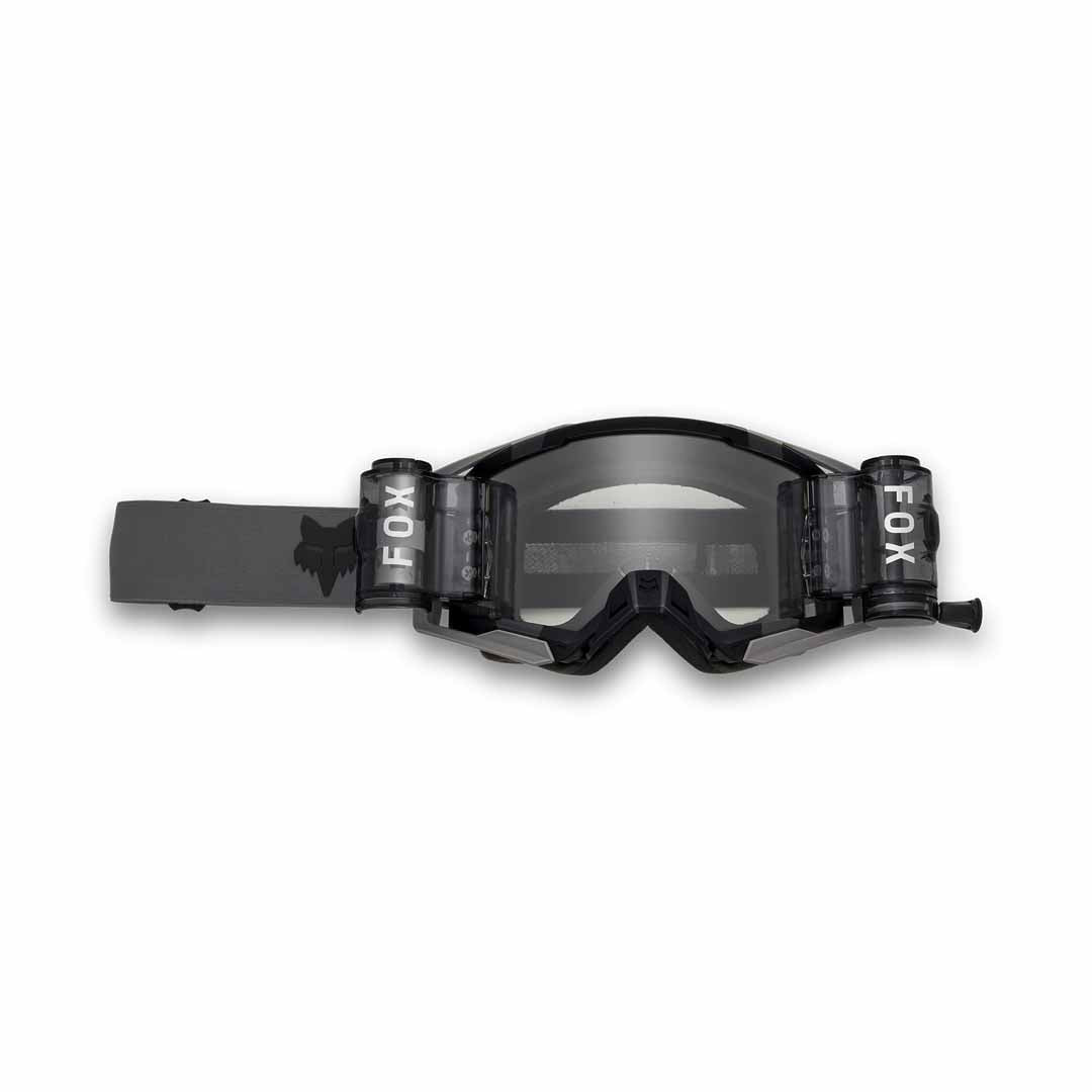 Fox Airspace Roll Off Goggles - One Size Fits Most - Black - Clear Lens - Image 1