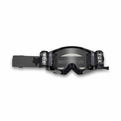 Fox Airspace Roll Off Goggles - One Size Fits Most - Black - Clear Lens - Image 1