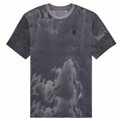 FOX Aop Short Sleeve Tech Tee - S - Pewter - Image 1