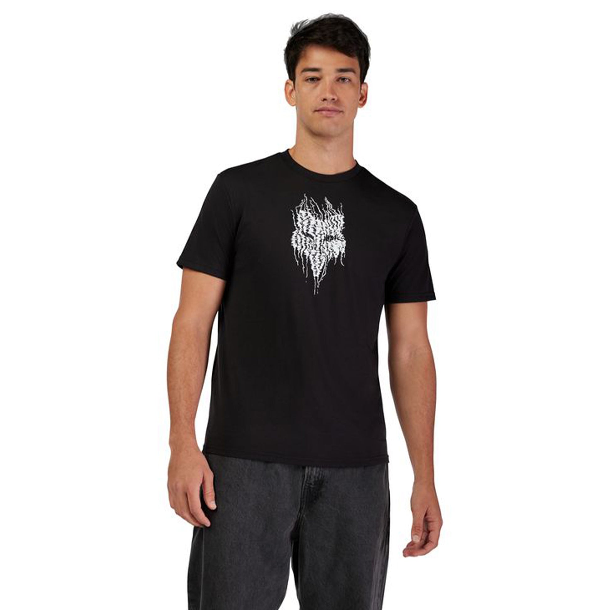 FOX Bark Short Sleeve Tech Tee - S - Black - Image 3